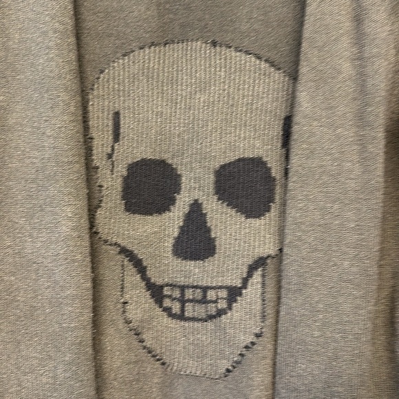 Sweet Romeo Skull back cardigan size small - Picture 5 of 7